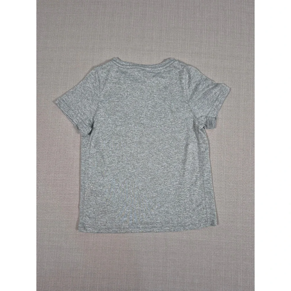 Nike Texas Longhorns Dri-FIT Kids Heather Gray Orange Graphic T-Shirt Size 5